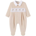 Rocky Horse Babygrow - Beige