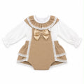 Elegant Lace Baby Romper Fruit De Ma Passion