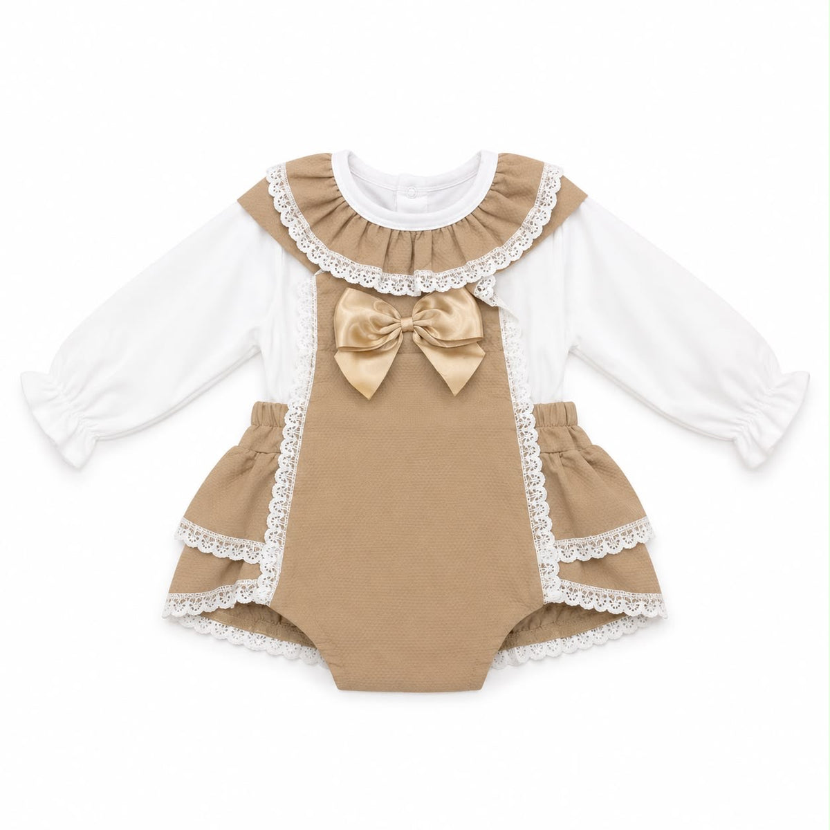 Elegant Lace Baby Romper Fruit De Ma Passion