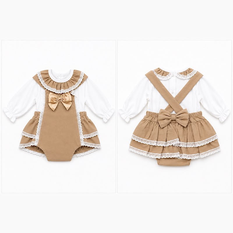 Elegant Lace Baby Romper Fruit De Ma Passion