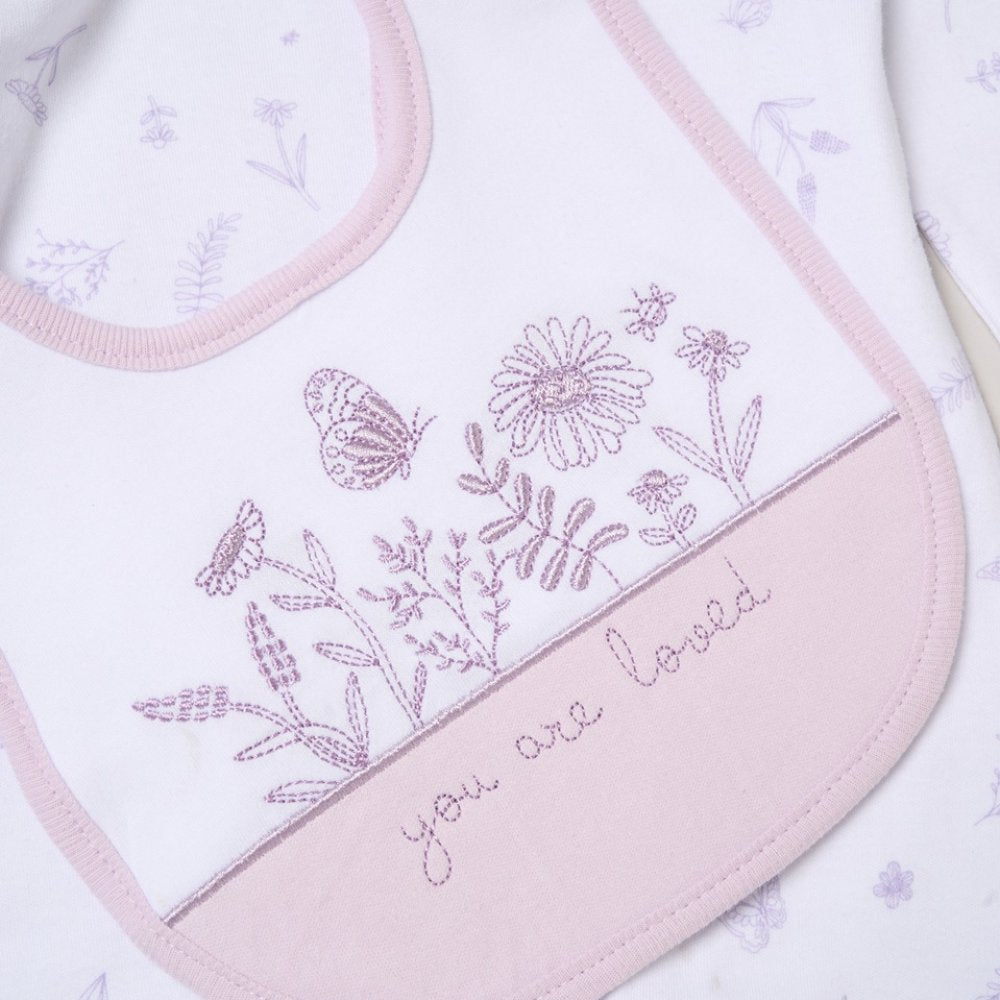 Floral 6 Piece Mesh Bag Gift Set