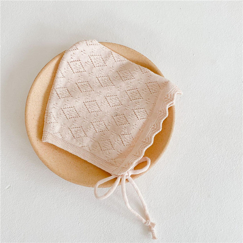Fine Knit Cotton Bonnets