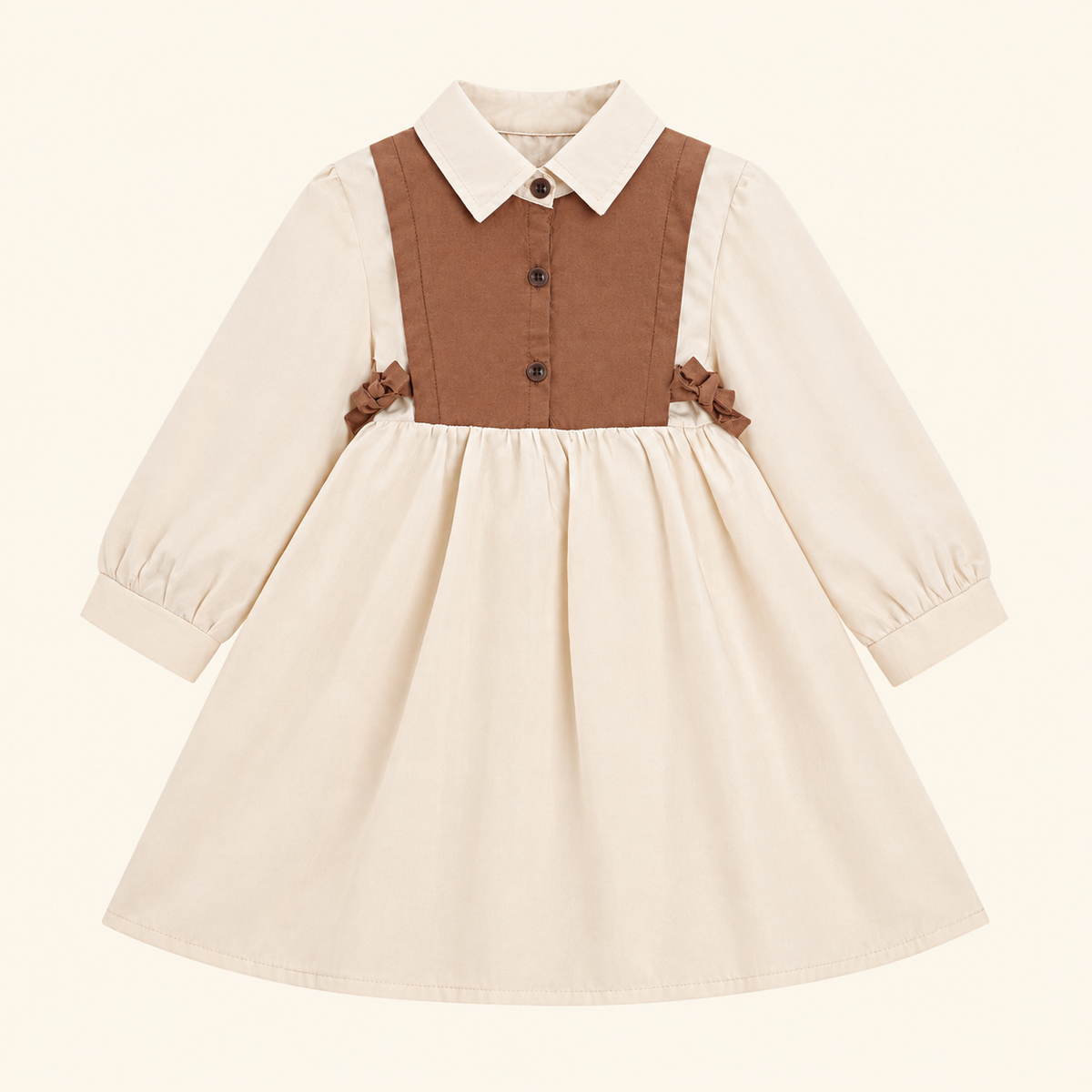 Panel Collar Dress