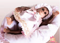 Reborn Silicone Feel Monkey - Pink Dress