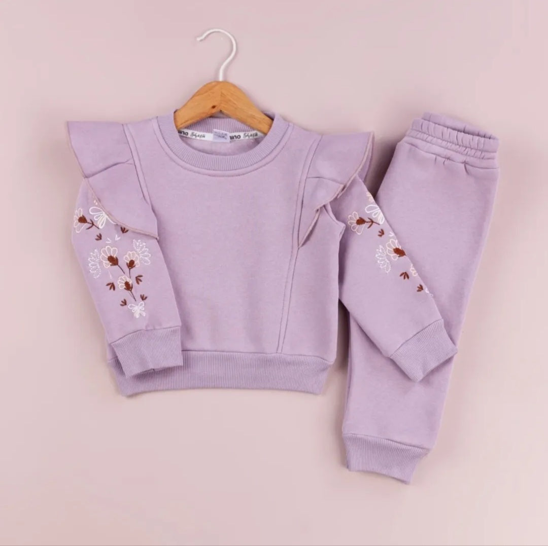 Lilac tracksuit