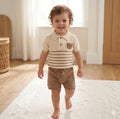 Knitted Bear Short Set