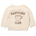 Babyccino Club Embroidered Baby Cardigan