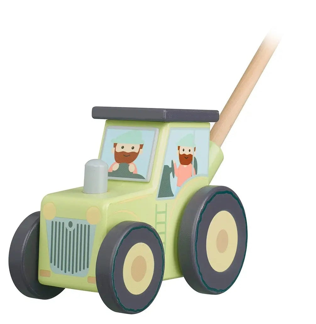Tractor Wooden Push Along