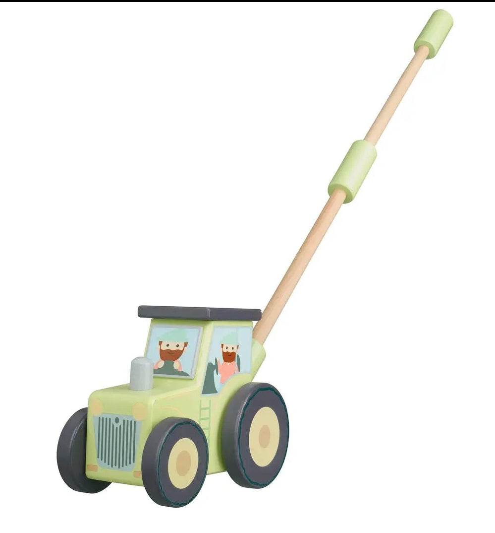 Tractor Wooden Push Along