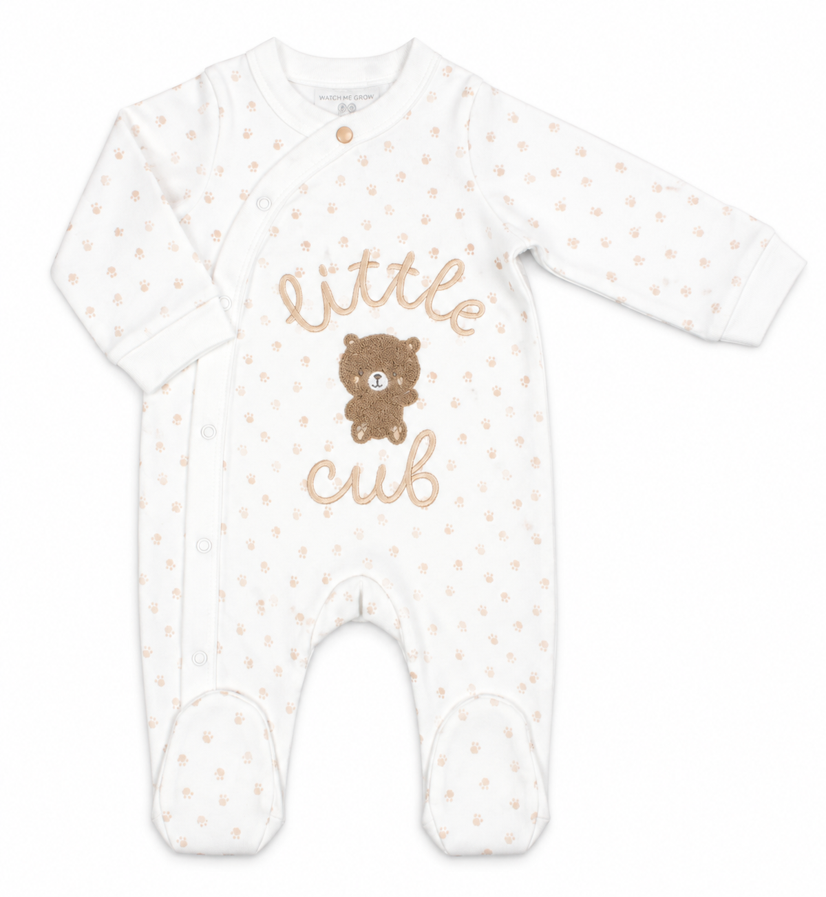 Little Cub Baby Footed Sleepsuit