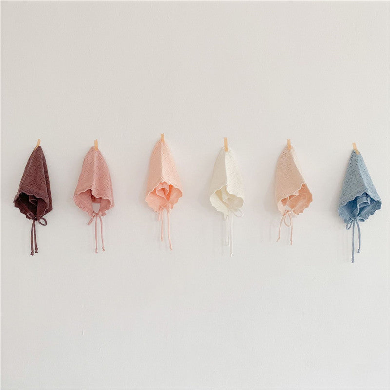 Fine Knit Cotton Bonnets