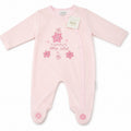 B/Pink Mummy's Little Petal Sleepsuit
