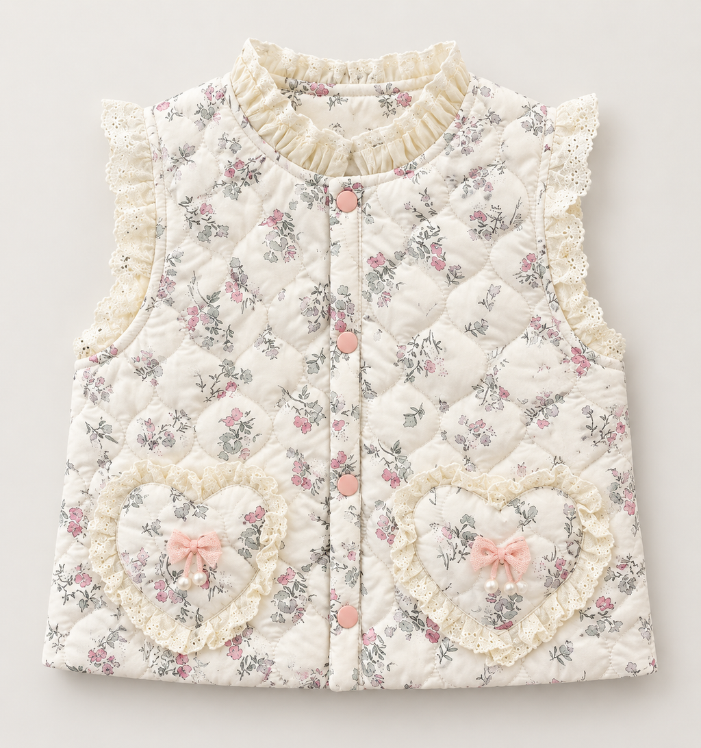 PRE-ORDER Vintage Floral Gilet