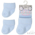 Soft Touch Premature Infant Socks - Blue