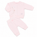 Baby Bird Embroidered Two-Piece Set