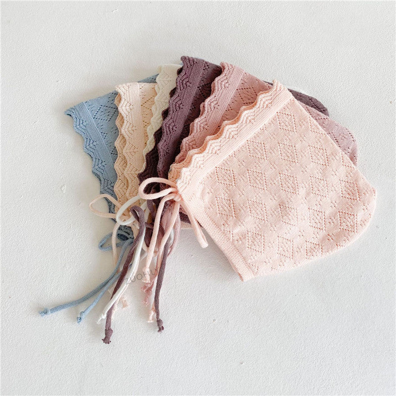 Fine Knit Cotton Bonnets