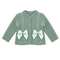 Double Bow Knit Cardigan