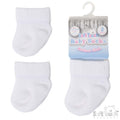 Soft Touch Premature Infant Socks - White