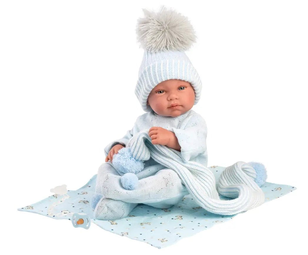 Llorens Blue Bambi Boy Doll 43cm