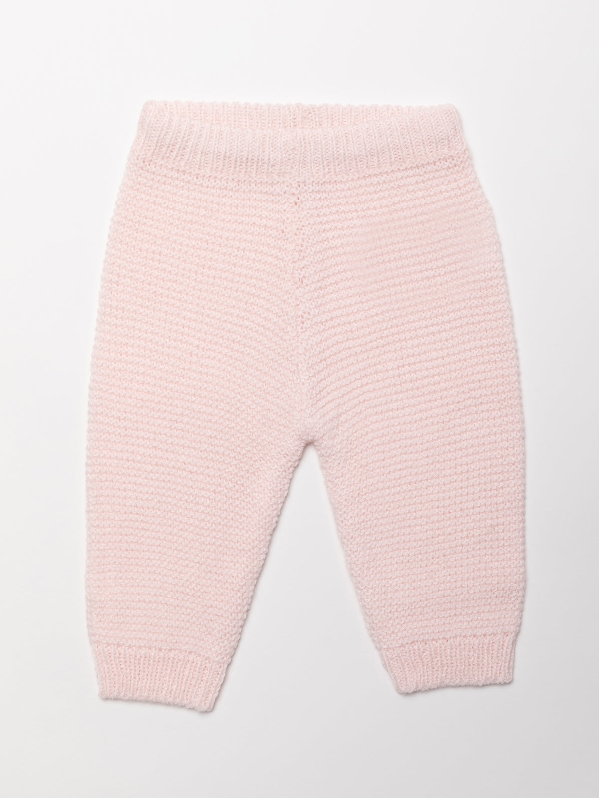 Bonjour Bebe Bow Knit 4pc Layette Set - Baby Pink