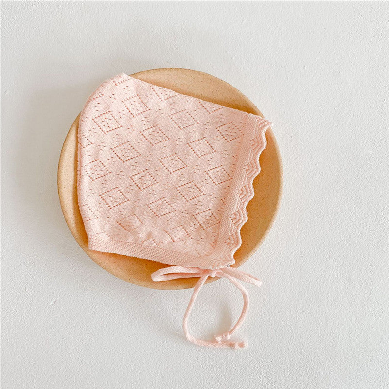 Fine Knit Cotton Bonnets