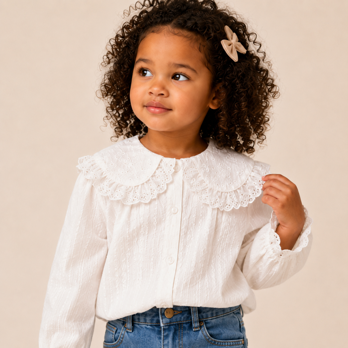 Oversize Collar Blouse