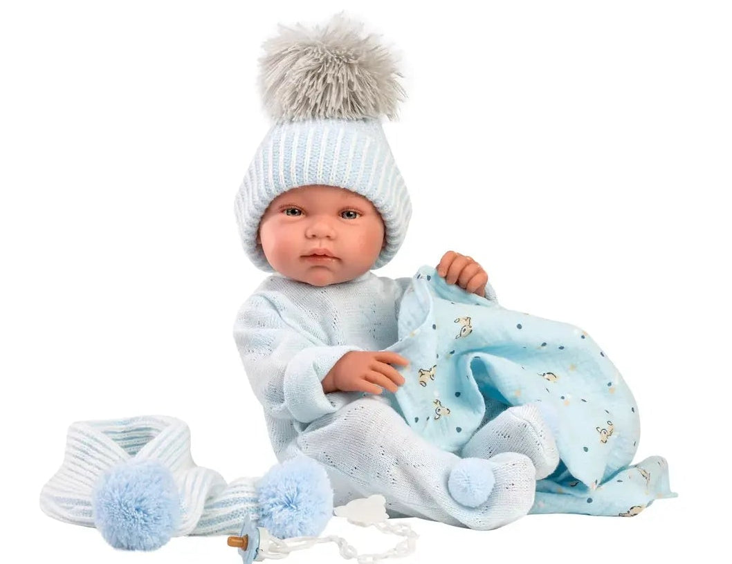 Llorens Blue Bambi Boy Doll 43cm