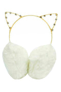 Cat Diamante Earmuffs