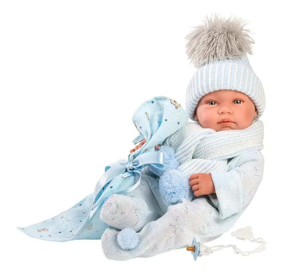 Llorens Blue Bambi Boy Doll 43cm