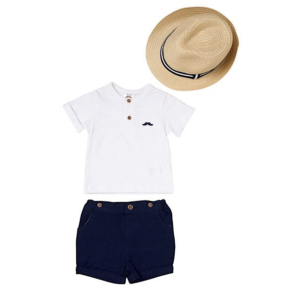 Little Gents 3pc Set - Navy