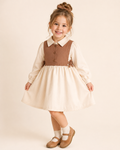 Panel Collar Dress
