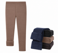 Fleece Lined Leggings – Brown