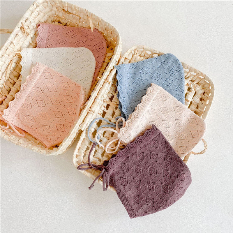 Fine Knit Cotton Bonnets